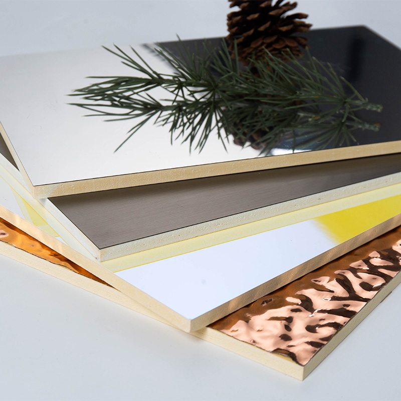 YXWPC1225 5mm Thickness 122cm Width Indoor/Outdoor Wall Decoration Board Waterproof WPC Wall Board