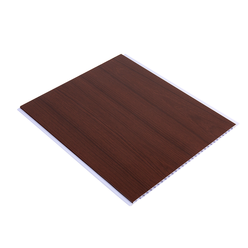 Walnut Wood Grain Acoustic PVC Wall Panel YXPVC2575