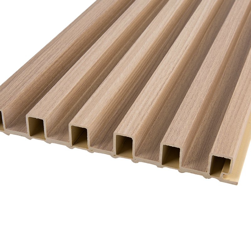 Modern Eco-Friendly Decorative Wall & Ceiling WPC Fluted Panel YXWPC16018