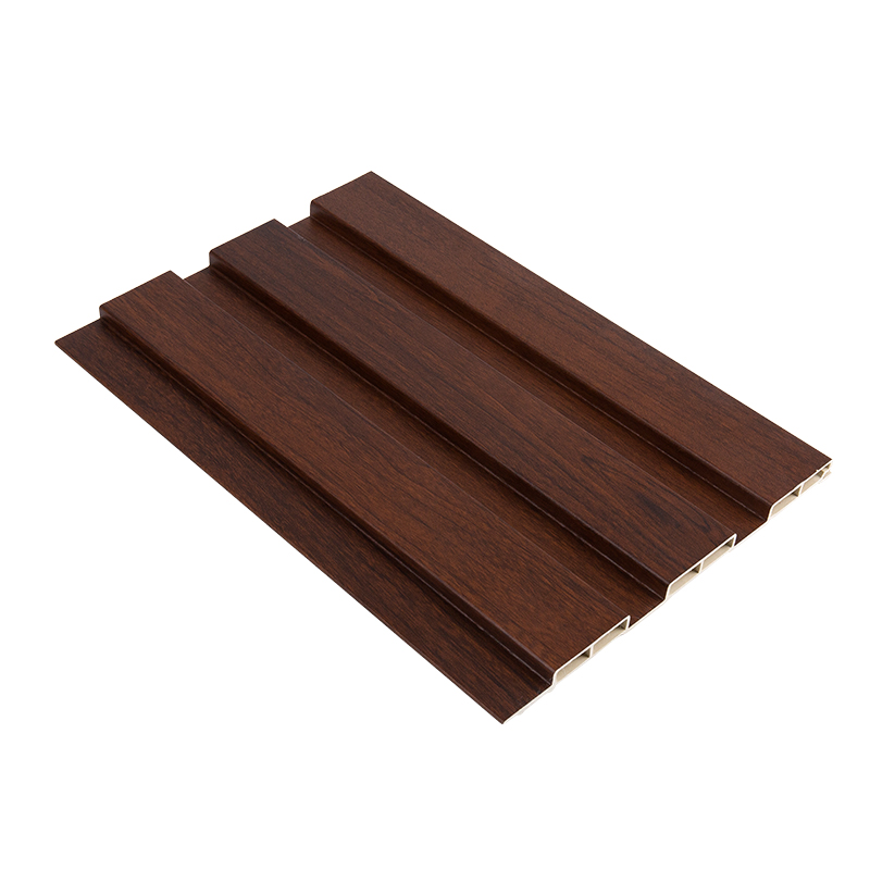 Waterproof & Durable WPC Fluted Panel Wood Plastic Composite Wall Cladding Cell size 10*4.2 YXWPC19512
