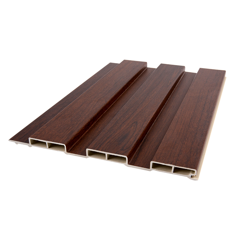 Waterproof & Durable WPC Fluted Panel Wood Plastic Composite Wall Cladding Cell size 10*4.2 YXWPC19512