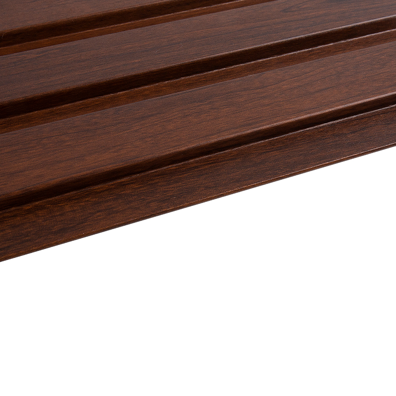 Waterproof & Durable WPC Fluted Panel Wood Plastic Composite Wall Cladding Cell size 10*4.2 YXWPC19512