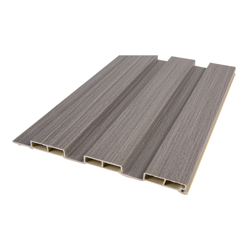 Waterproof & Durable WPC Fluted Panel Wood Plastic Composite Wall Cladding Cell size 10*4.2 YXWPC19512